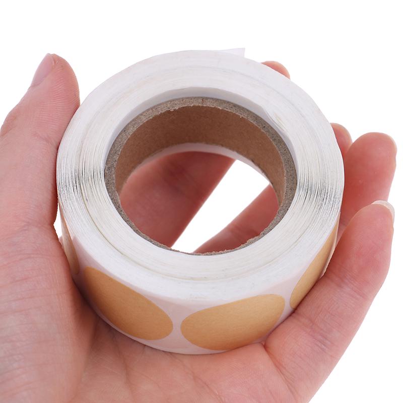 500Pcs/Set Kraft Paper Sticker Labes  Scrapbooking For Package Stationery