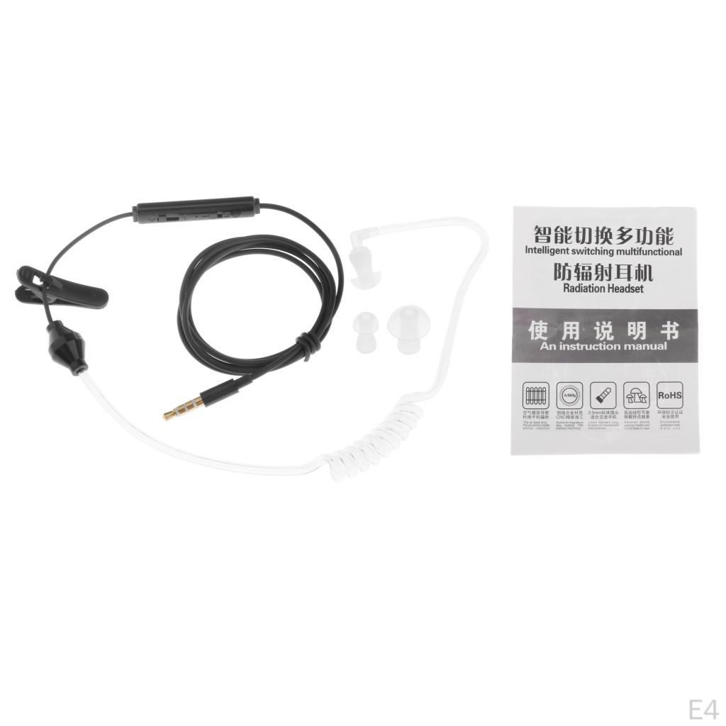 Headphone in-Ear Earbud Acoustic 3.5mm Earphone with Mic for