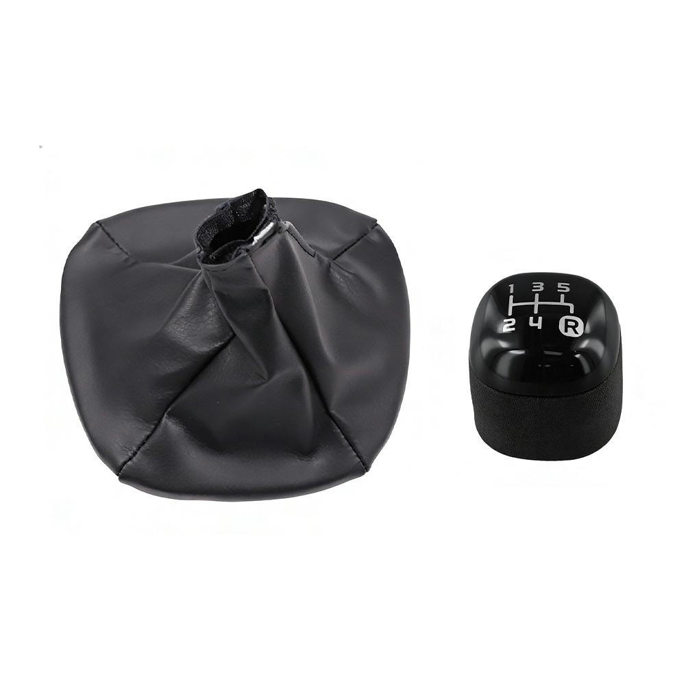 Fitment For Fiat Panda Gear Knob Replacement Boot Gear Knob Dust Cover Plastic And Leather Wear Resistant Non Deformation