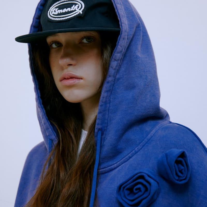 13MONTH Plain Logo Ball Cap (NAVY)