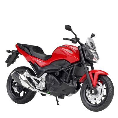 Welly 1/18 2018 Honda NC750S Lega Moto Sportive Stradali Modello Ammortizzatore Funzionante Giocattolo per Bambini Regali Collezione di Giocattoli