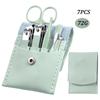 7/10/12/16/22/35pcs Nail Knife Set Stainless Steel Beauty Set Zipper Bag Manicure Knife Planer Nail Pliers Manicure Tools