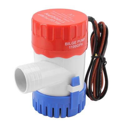 Pompe de cale non automatique avec moteur refroidi par eau, pompe à eau marine submersible pour piscine, spa, bateau