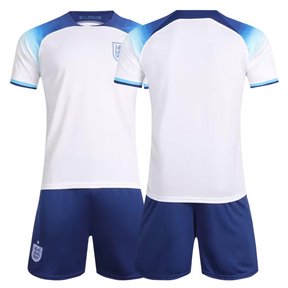 England National Team Home Football Jersey Men Fan Sport Uniform 16