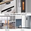 Self-Stick Adhesive Cabinet Handles,Entrance Door Handle,No-Drilling Easy Installation for Kitchen Cabinet Door Window Drawer
