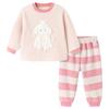 Balabala Kids' 2025 Winter Half-Velvet Pajama Set