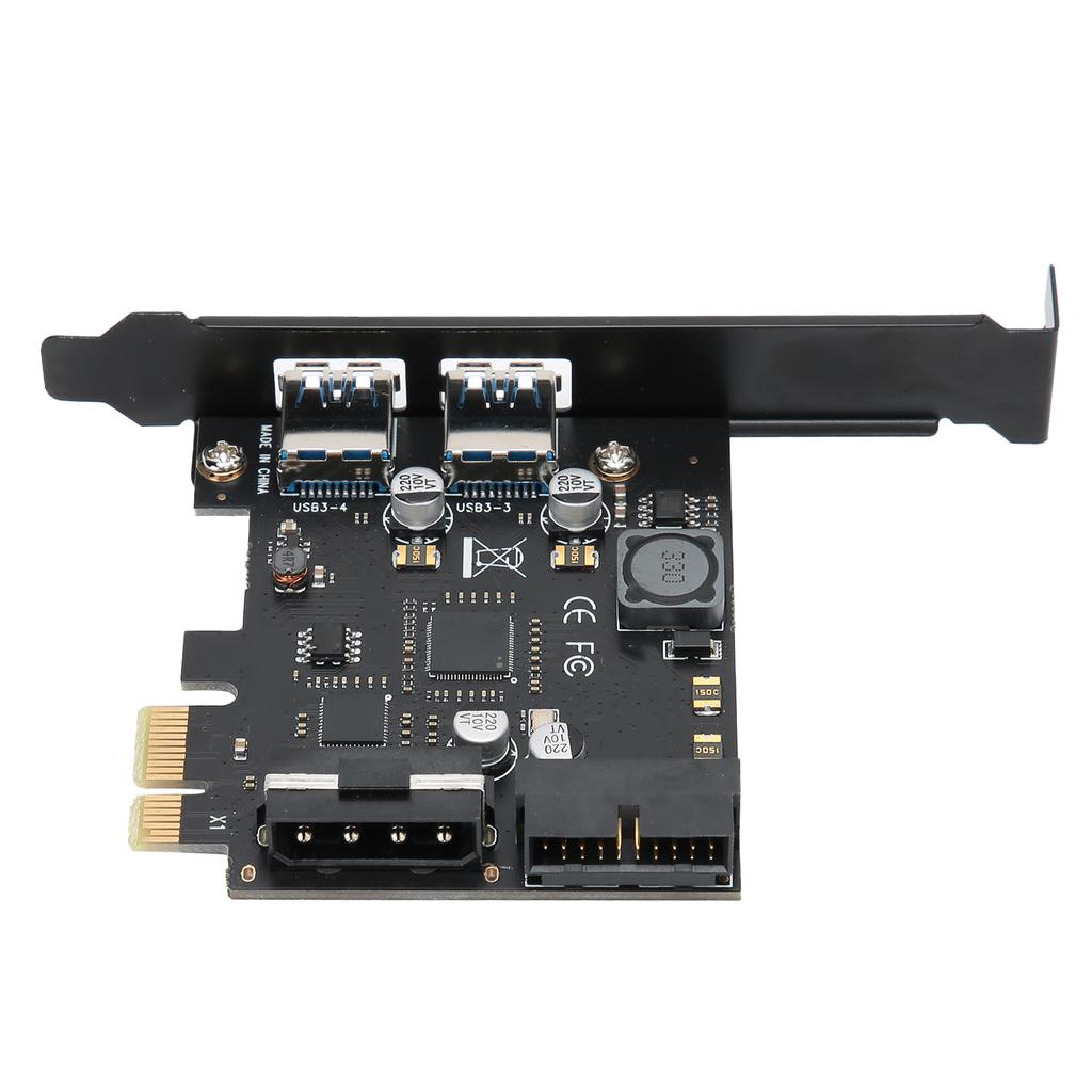 STW3002 PCI Express Card PCIE To USB3.0 20PIN Expansion Board for Desktop Computer