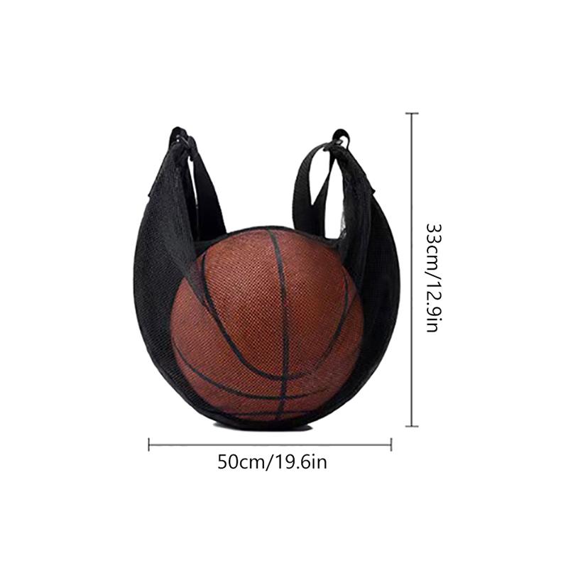 1 stk Bærbar snøring Basketball Ryggsekk Nettpose Fotball Fotball Volleyball Ball Oppbevaringsposer Utendørssport Reise