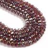 3 4 6 8mm Facettierte Rondelle Kristallglasperlen Österreich Kristall Abstandshalter Lose Perlen Für Schmuckherstellung DIY Armband Anhänger Zubehör