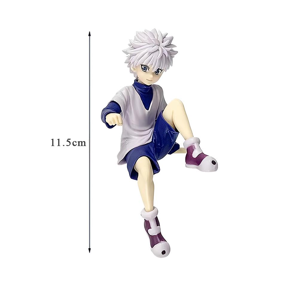 11.5-14cm Hunter×Hunter Anime Figure Kurapika Action Figure Chrollo Illumi Hisoka Figurine Collection Noodle Stopper Model Toys