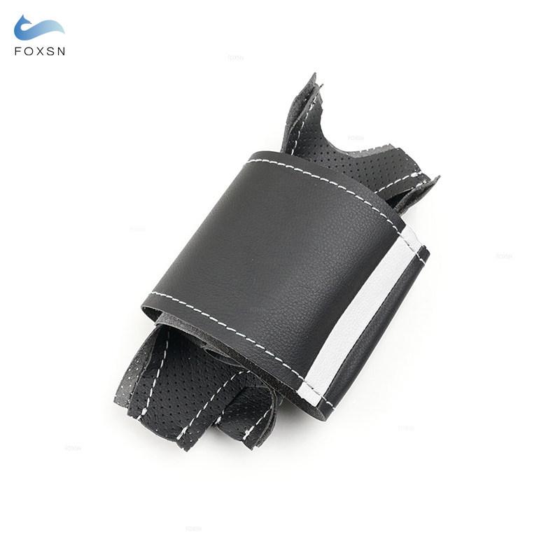 For BMW E82 E87 120i 130i E90 320i 325i 335i 2008-2013 X1 E84 2011 Perforated Leather Car Interior Steering Wheel Cover Trim