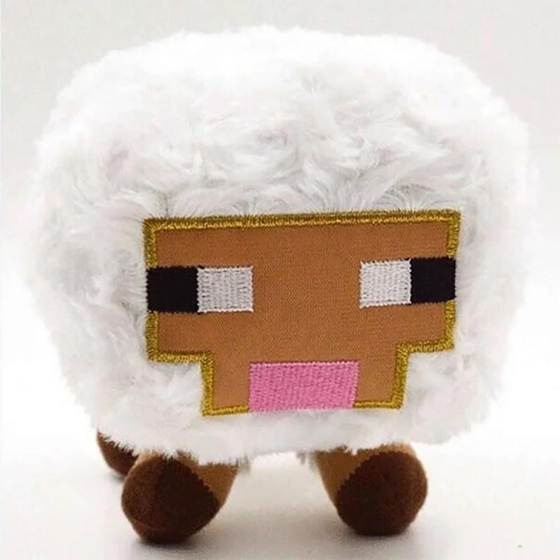 

White Sheep Plush Toys Game Baby Sheep Plush Soft Stuffed Animals Toys Doll for Children Kids Gifts 16cm