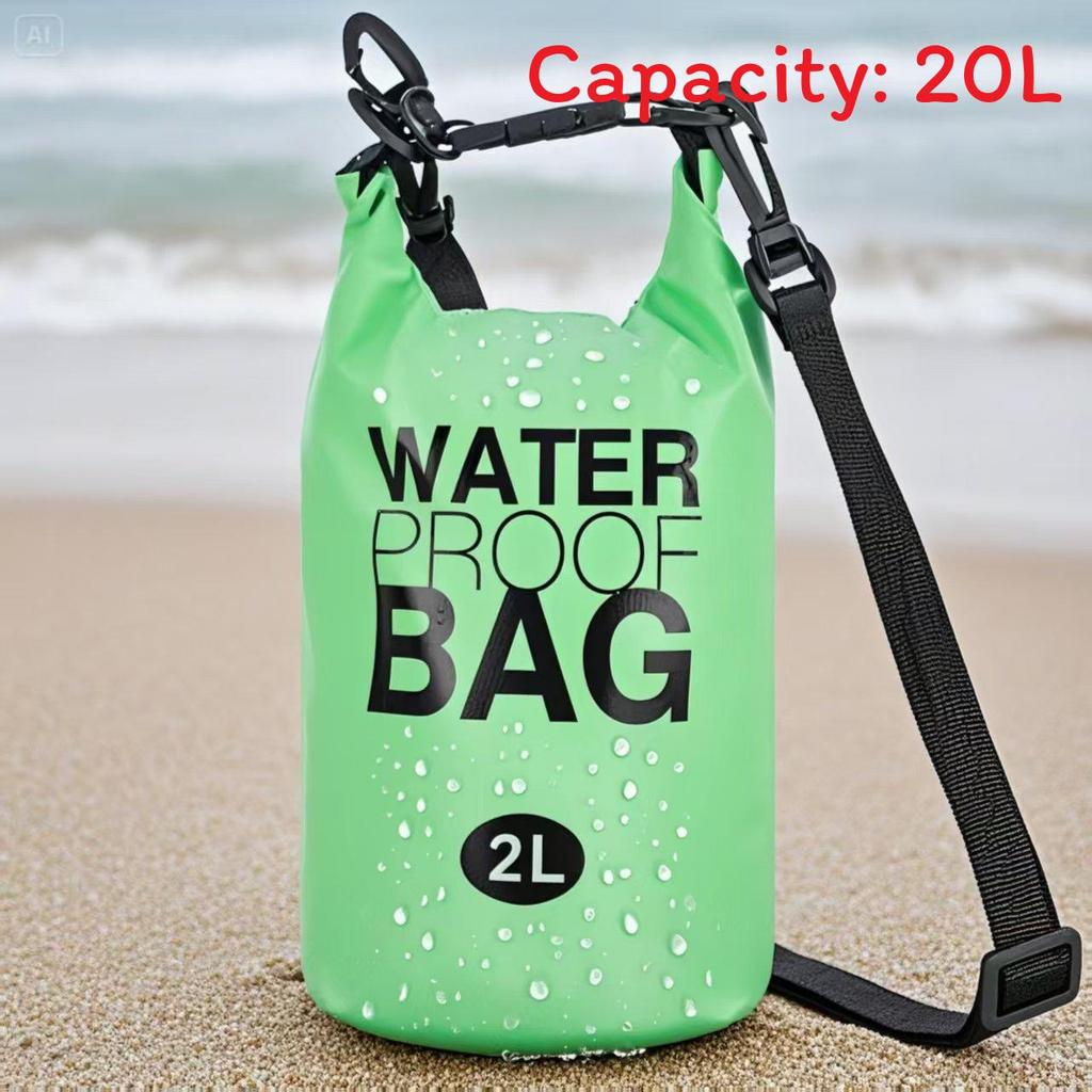 Outdoor Waterproof Bag With Pvc Material For Camping Hiking Rafting And Travel