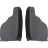 FZJDSD 2Pcs Black Auto Door Panel Armrest Cover Replacement Compatible With Honda Odyssey 2011 2012 2013 2014 2015 2016 2017 Microfiber Leather Car