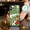 P-Popeye CARTOON Magnetic For Magsafe Wireless Charging Phone Case For iPhone17,16,15,14,13,12,11 Plus,Pro Max