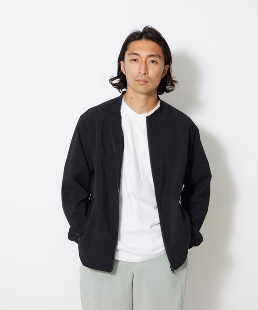 Snowpeak Pe Light Poplin Jacket - Black / Jk-23Su018Bk