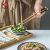 Portable Carved Wooden Chopsticks & Spoon Set
