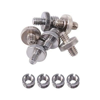 Professional Camera Quick Release Plate 1/4in To 3/8in Screws Adapter Precise Thread for Secure Equipment Installation