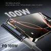 UC-075-PD Type-C to 3.5mm Audio DAC AUX Music + 100W PD Power CS201 Chip Adapter for Laptop Tablet Phone