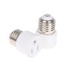 E26 E27 Screw B22 Bayonet Lamp Holder  To Us Eu Ac Power Plug Adapter Converter