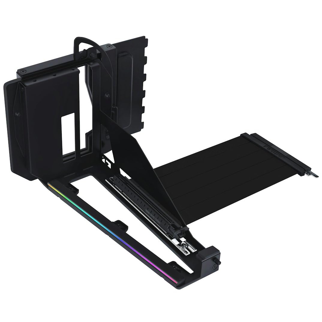 

LIANLI PCIe Compatible Vertical GPU Bracket Official Japanese Distributor 5.0 Multi-Directional Kit, Black,