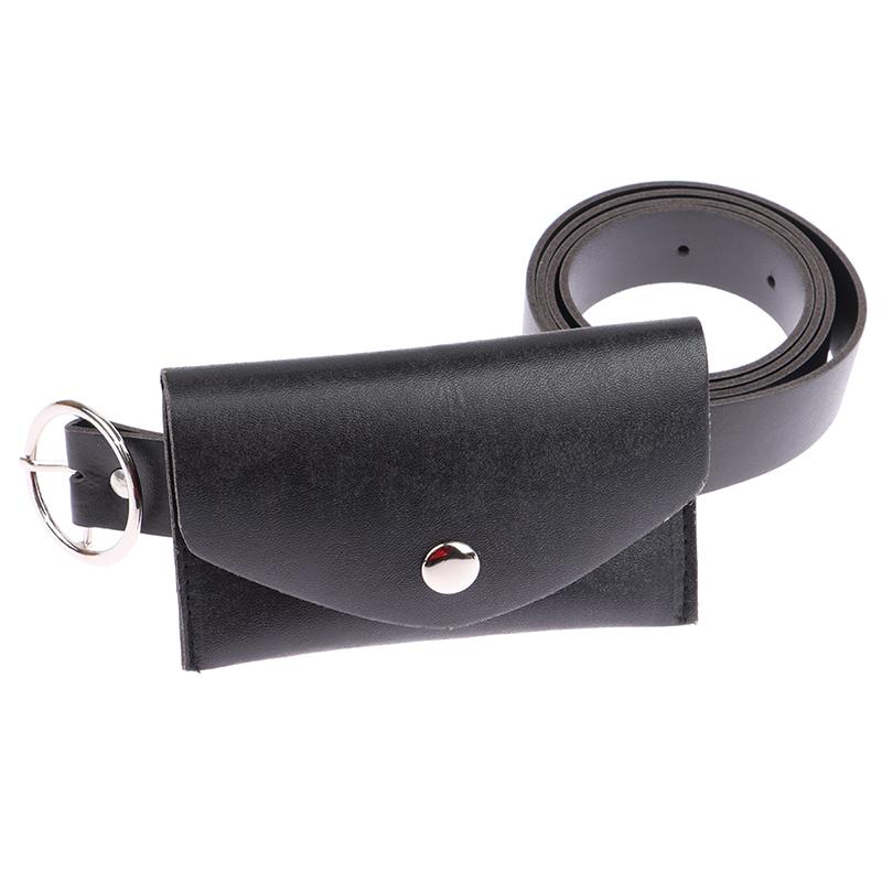 100Cm Waist Belt Adjustable Pu Waist Pack Metal Buckle Wallet Phone Pouch Ladies Decorative Belts Salesperson Work Bag