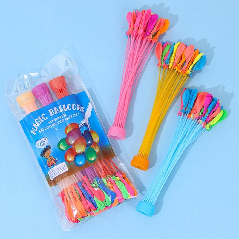 Fast Water Filling Balloon Water Balloon Games Self-tying Summer Water Bombs Children's Beach Toy Waterbomb Festivals Party Prop