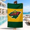 Minnesota Hockey Team Beach Towel, Super Soft Microfiber, Perfect Gift for Her/Him, Birthday, for Pool, Beach, Travel, Decor Beach Party