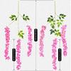 12 Pcs Artificial Wisteria Flowers Garland, 3.6 FT Silk Fake Flowers Hanging Vine for Indoor Outdoor Home Garden Christmas Wedding Party Decoration