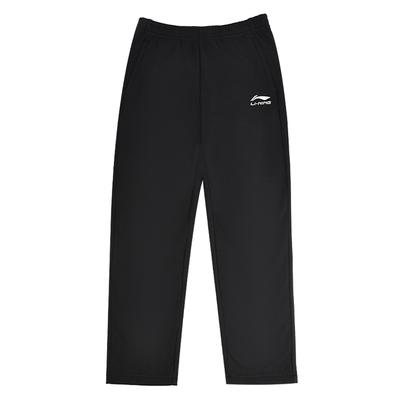 Φλις Επένδυση Ζεστό Απλό Μοντέρνο Ευέλικτο Άνετο Καθημερινό Ίσιο Πόδι Εξωτερικού Χώρου Πλεκτό Αθλητικό Παντελόνι Ανδρικά Κάτω Μέρη Μαύρο YKLV467-1