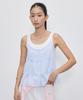 CITYBREEZE Tiered Shirred Sleeveless Top_Sky Blue