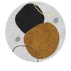 Round Carpet Nordic Style Simple and Versatile Mat Room Decoration Rug Dressing Table Chair Anti Slip Foot Pad Home Decoration