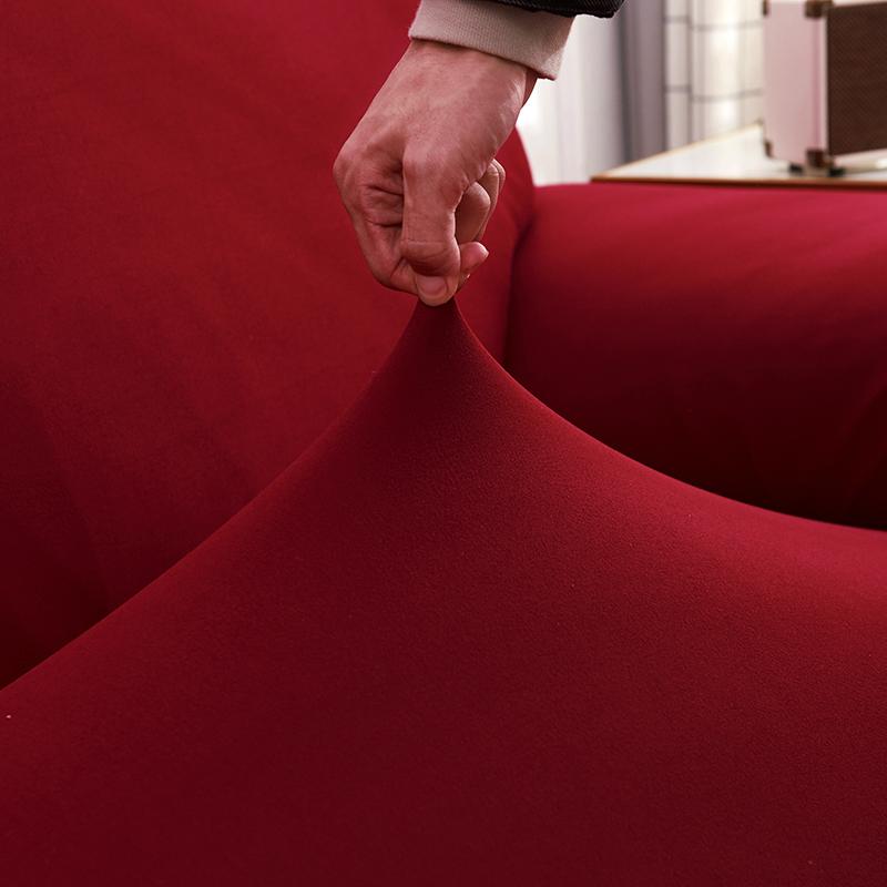 Elastic Plain Solid Stretch Sofa Cover Tight Wrap All-inclusive Sofa Cover for Living Room Funda Sofa Couch Cover ArmChair Cove