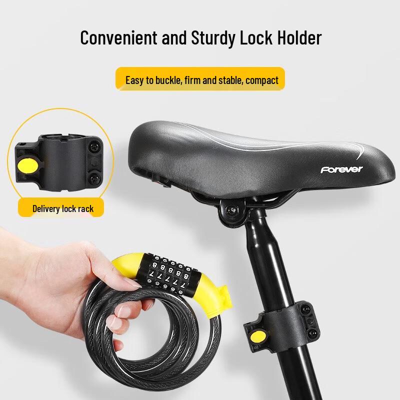 Forever Bicycle Password Cable Lock
