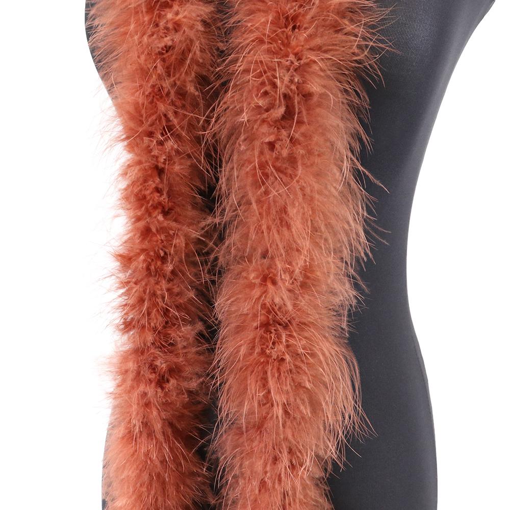 20G Měkké Marabu Peří Boa Pro Šperkařské Řemesla Doplňky Svatba Party Dekorace Pódiové Rekvizity Nadýchané Krůtí Peří