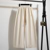 DIMANAF 2026 Spring Summer New Plus Size Women Long Pants Cotton Loose Casual Elastic Waist Fashion Lady Bottoms Clothing
