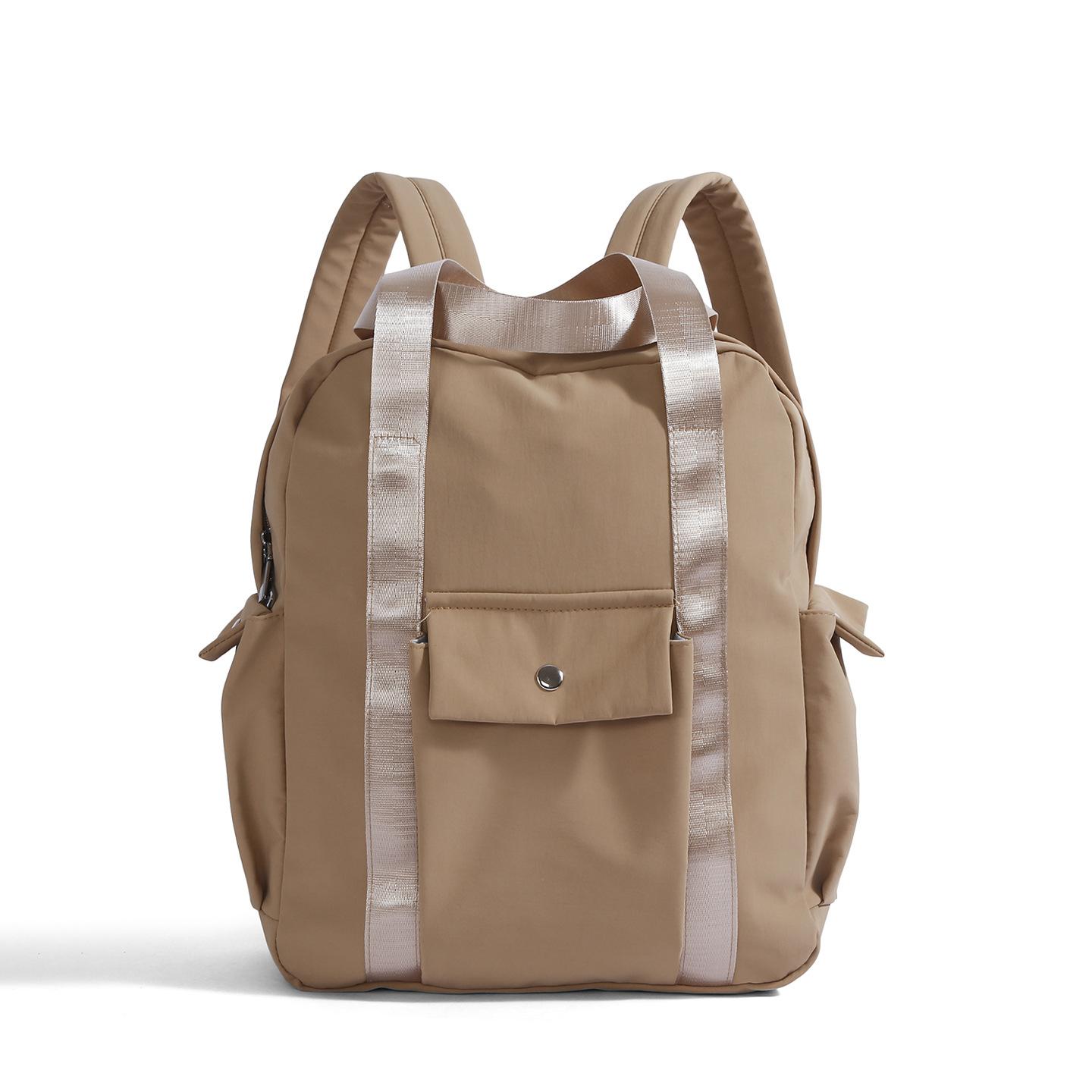 

Portable Backpack Women s Lightweight Travel Schoolbag Junior High School Student Schoolbag хаки