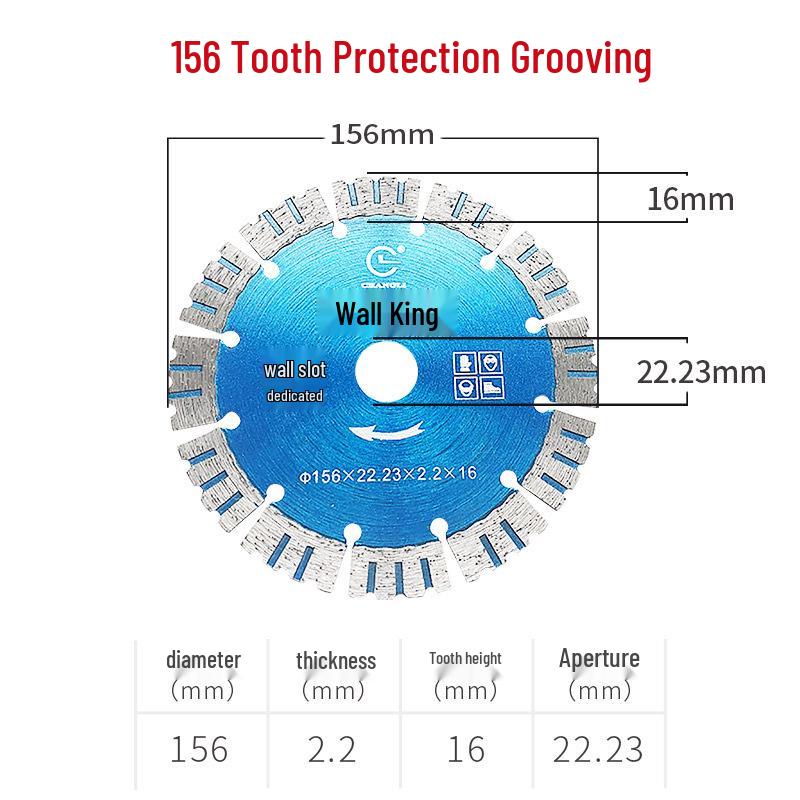 Changli 114-180 Grooving Saw Blade for Wall Groove Cutting Machine