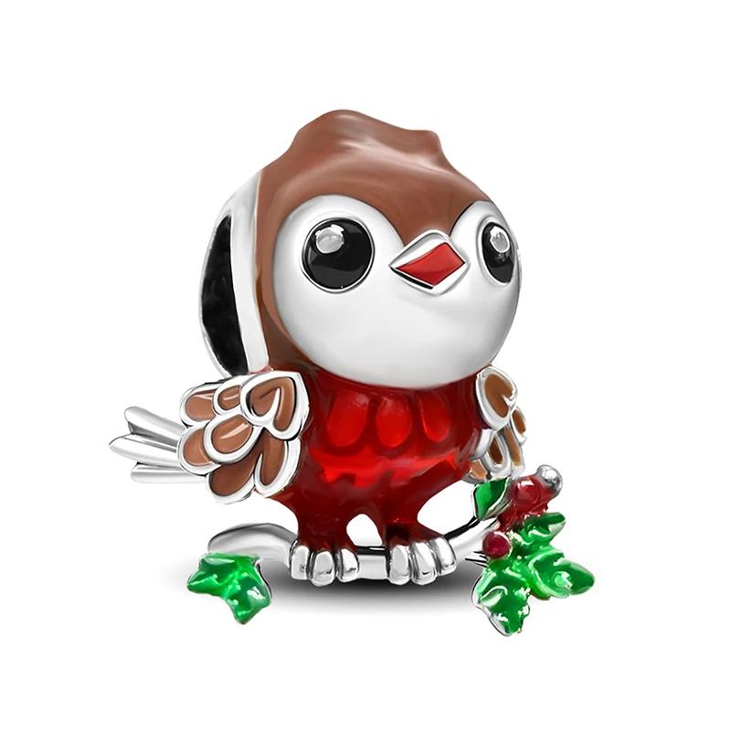 Copper Sausage Dog Unicorn Pumpkin Bear Animal Series Bead Fit Diy Bracelet Making Gift Of High Quality Jewelry