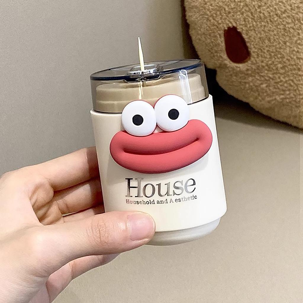 Cartoon Popping Up Toothpick Case Elegant Toothpick Storage Box Kitchen Accessories Toothpick Holders for Toothpick