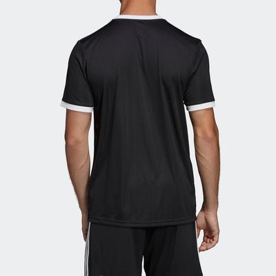 T Shirts Men's Black V Neck Moderate Straight Fit CE8934