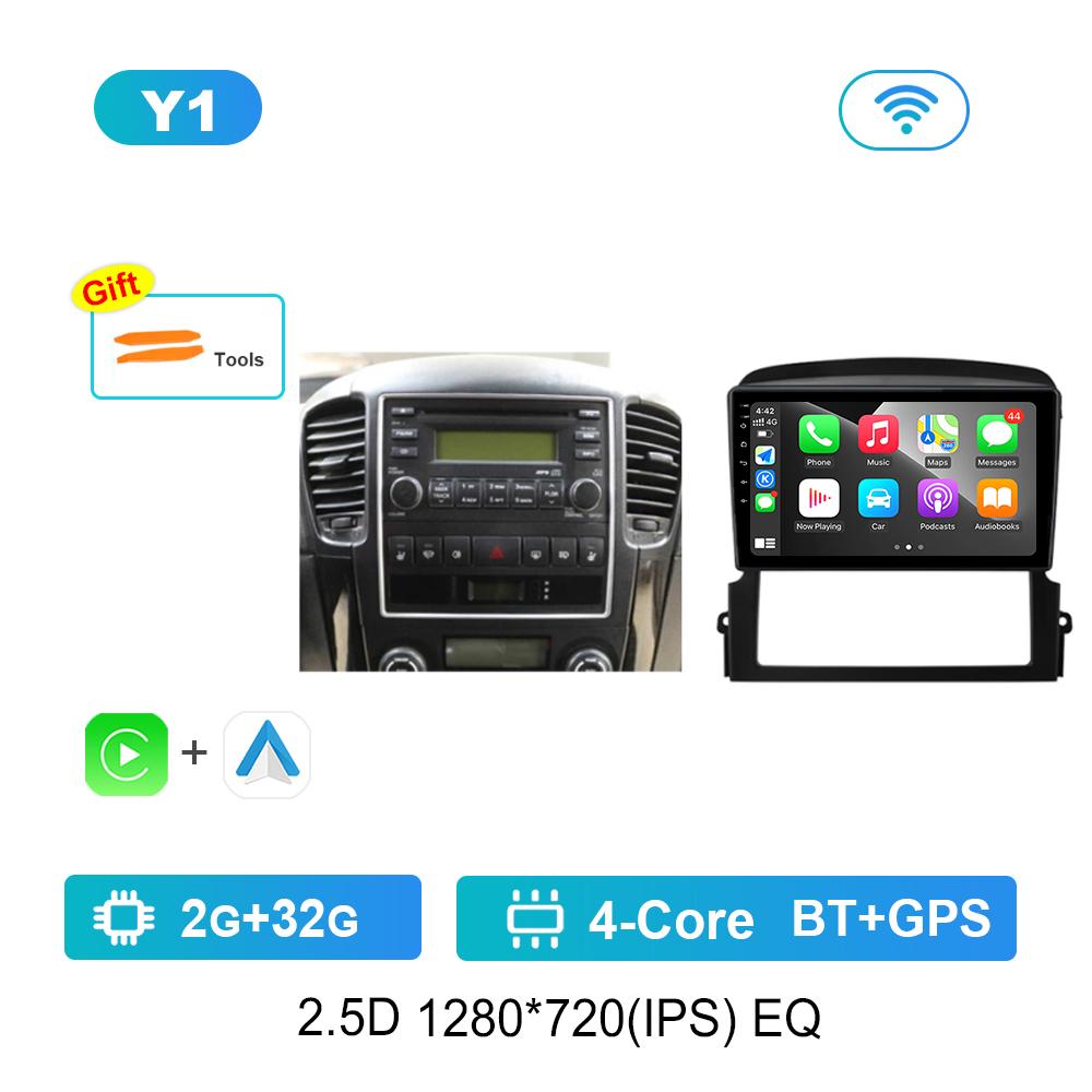 

Беспроводная Carplay Android OS для Kia Sorento BL 2002 - 2011 Автомобильный видео-мультимедийный проигрыватель DSP Stereo 4G IPS Экран GPS Navi WiFi