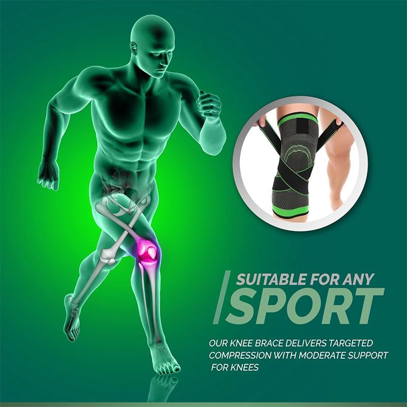 Knee Support Brace Compression Strap Sleeve Sports Protector Ligament Adjustable