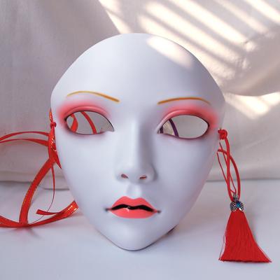 Cosplay Masky v čínském stylu Anime Maska Doplňky ke kostýmu Hanfu Karnevalová maškarní maska Halloweenská DIY dekorace Party dekorace