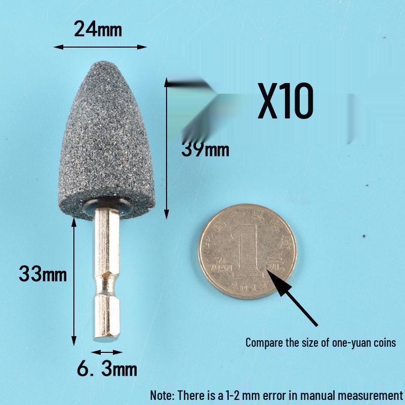 Hexagonal Shank Grinding and Polishing Head for Electric Drills
