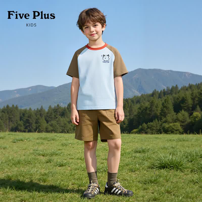 FivePlus Boys' Summer Short Sleeve T-Shirt