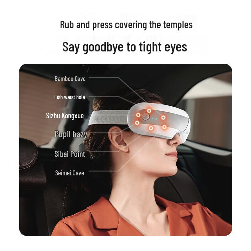 SKG E5 Eye Massager with Heat and Airbag Massage CN plug (adapter included)