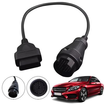 Vhodné pro Mercedes 38pinový plný PIN na 16pinový OBD2 kabelový adaptér kabelový konektor adaptér diagnostický N5Q8