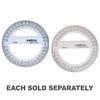 Celco 360 Degree Full Circle Protractor 10cm (Clear)