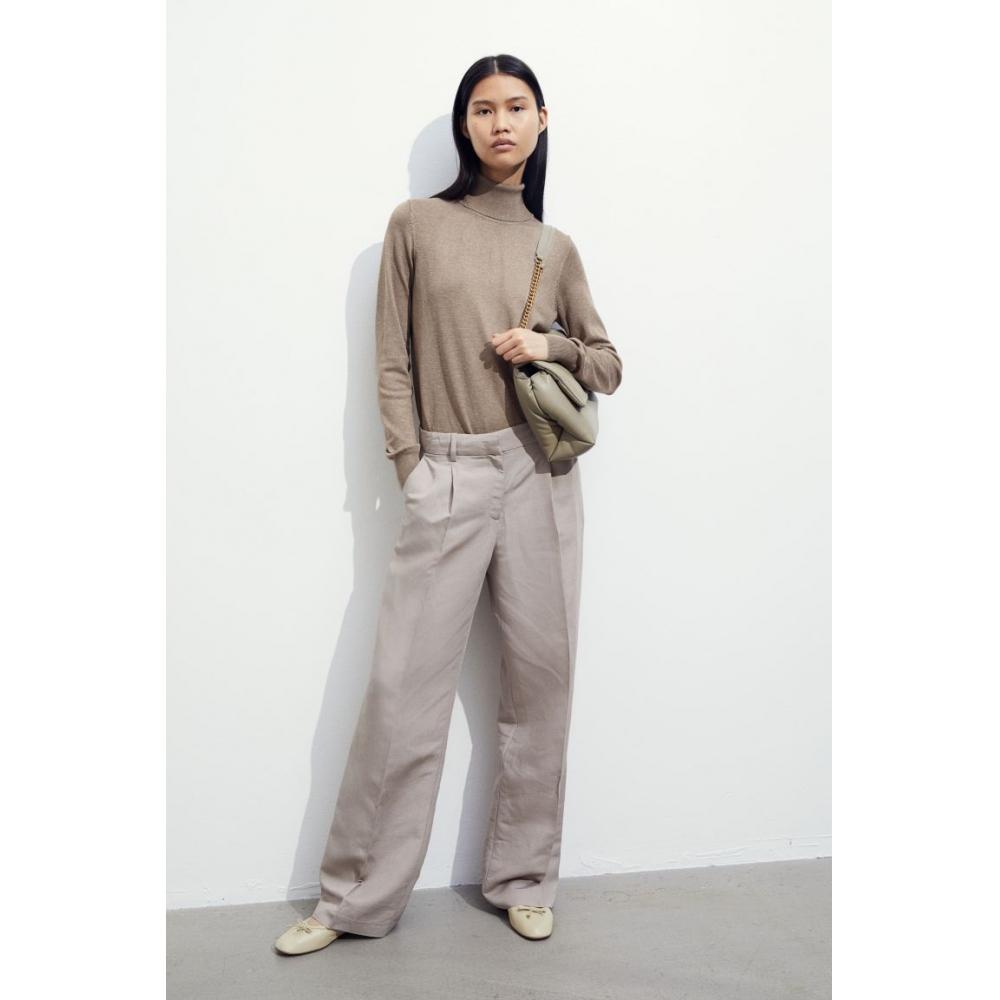 

Водолазка HM бежевый меланж